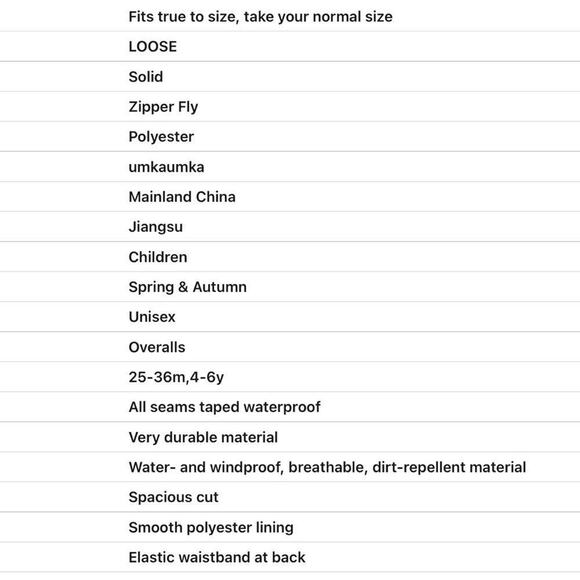 New toddler 3T snow pants overalls - Picture 11 of 11